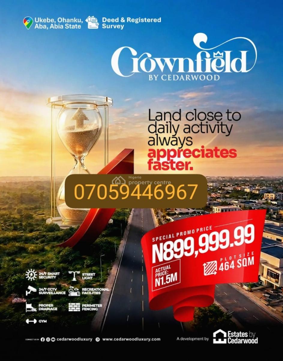 Plots of Affordable Land in Ohanku, Ukebe Ohanku, Obi Ngwa, Abia, Mixed-use Land for Sale
