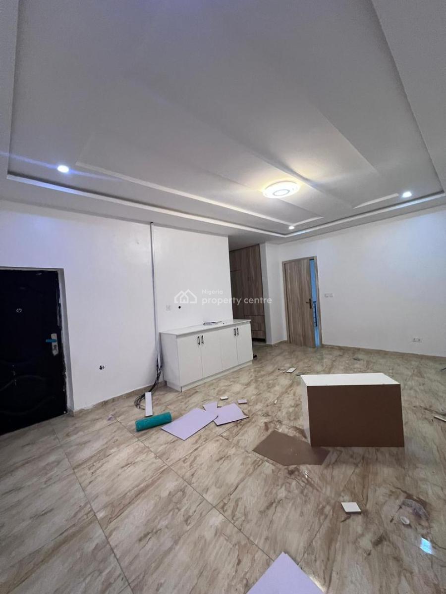 Masters Bedroom Upstairs  with Open Plan Kitchen, Orchid Lekki, Lekki, Lagos, Flat / Apartment for Rent