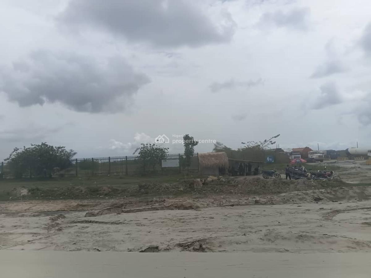 3700sqm Cofo Land on The Express Next to The Dangote Refinery Complex, Lekki Free Trade Zone, Lekki, Lagos, Commercial Land for Sale