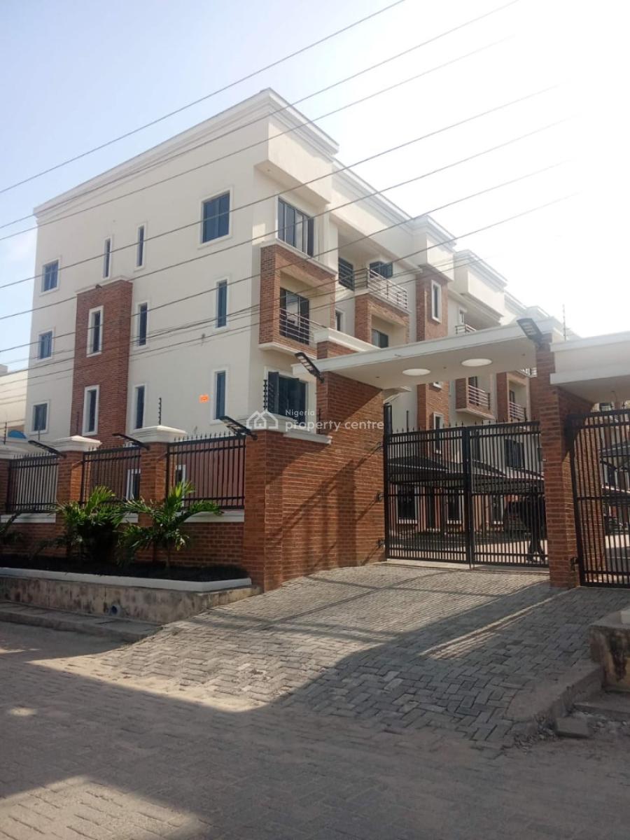 Luxury 3 Bedroom Terrace Duplex with Bq in a Secure Estate, Off Hakeem Dickson Street, Lekki Phase 1, Lekki, Lagos, Terraced Duplex for Rent