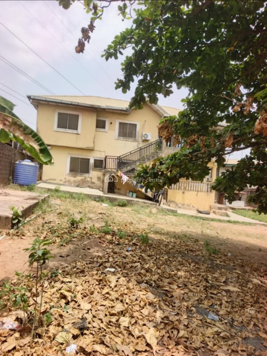 690sqm Prime Landed Property with Two Spacious 3-bedroom Flats Setback, Unity Close, Gra Phase 1, Magodo, Lagos, Block of Flats for Sale