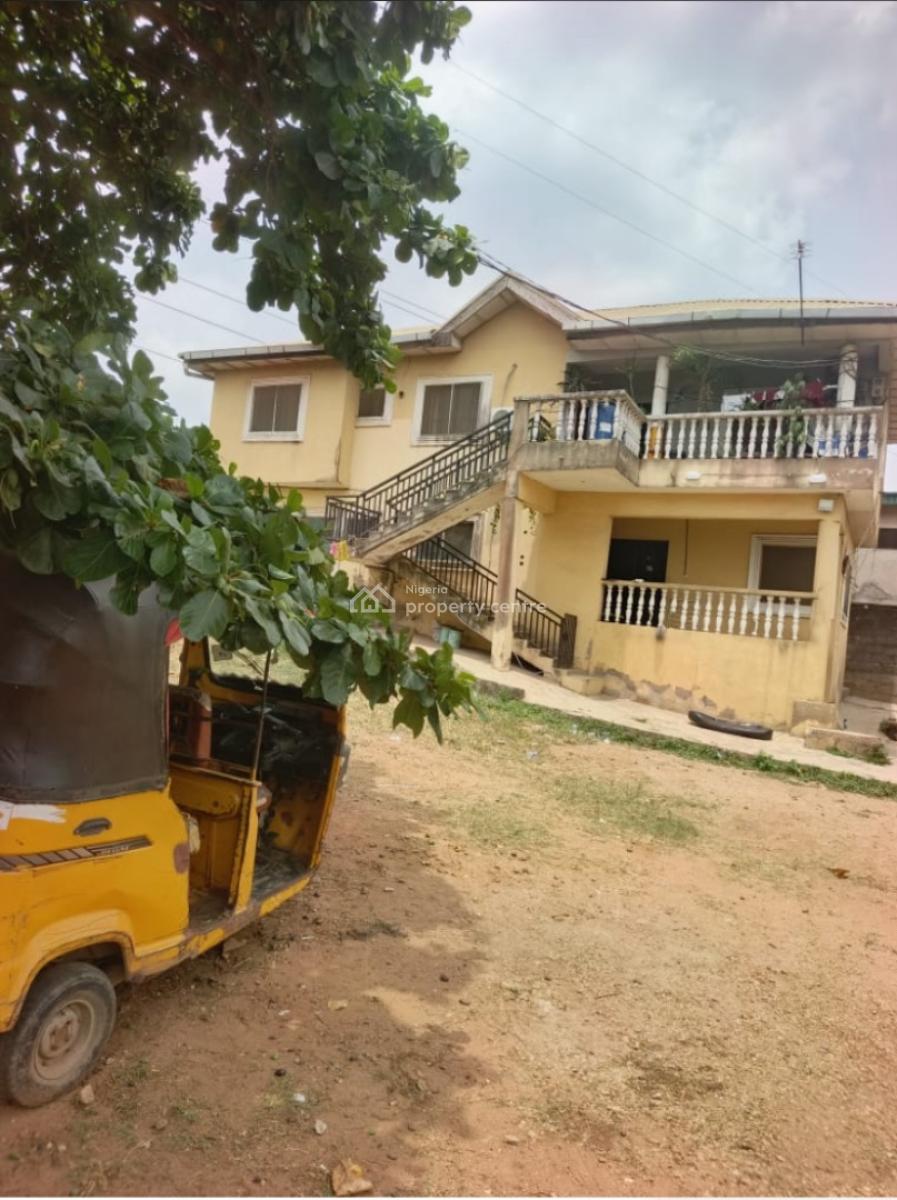 690sqm Prime Landed Property with Two Spacious 3-bedroom Flats Setback, Unity Close, Gra Phase 1, Magodo, Lagos, Block of Flats for Sale
