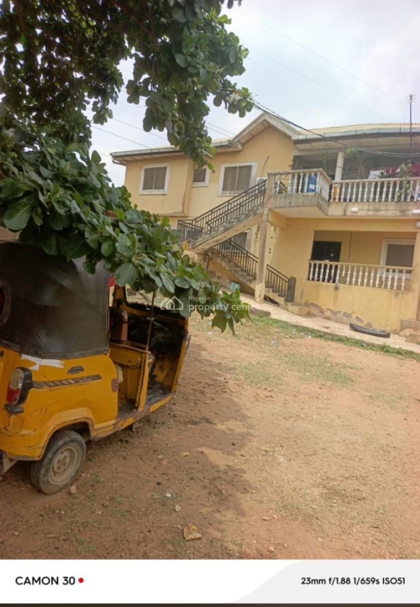 690sqm Prime Landed Property with Two Spacious 3-bedroom Flats Setback, Unity Close, Gra Phase 1, Magodo, Lagos, Block of Flats for Sale