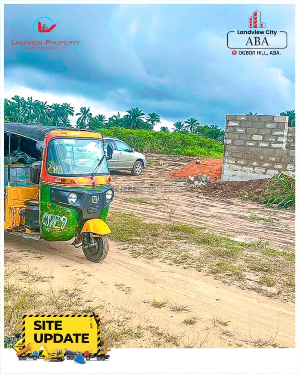 Land with Great Investment Value, Landview City Aba Phase1 Located at Ogbor Hills in a Serene Environmen, Aba, Abia, Residential Land for Sale
