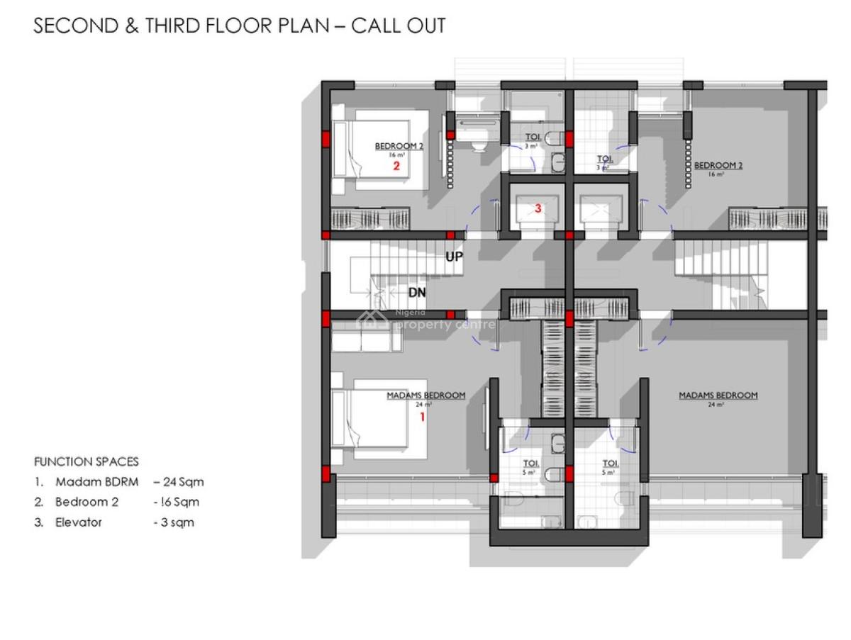 4 Bedroom Terrace Duplex, Ikate Lekki, Ikate, Lekki, Lagos, Terraced Duplex for Sale