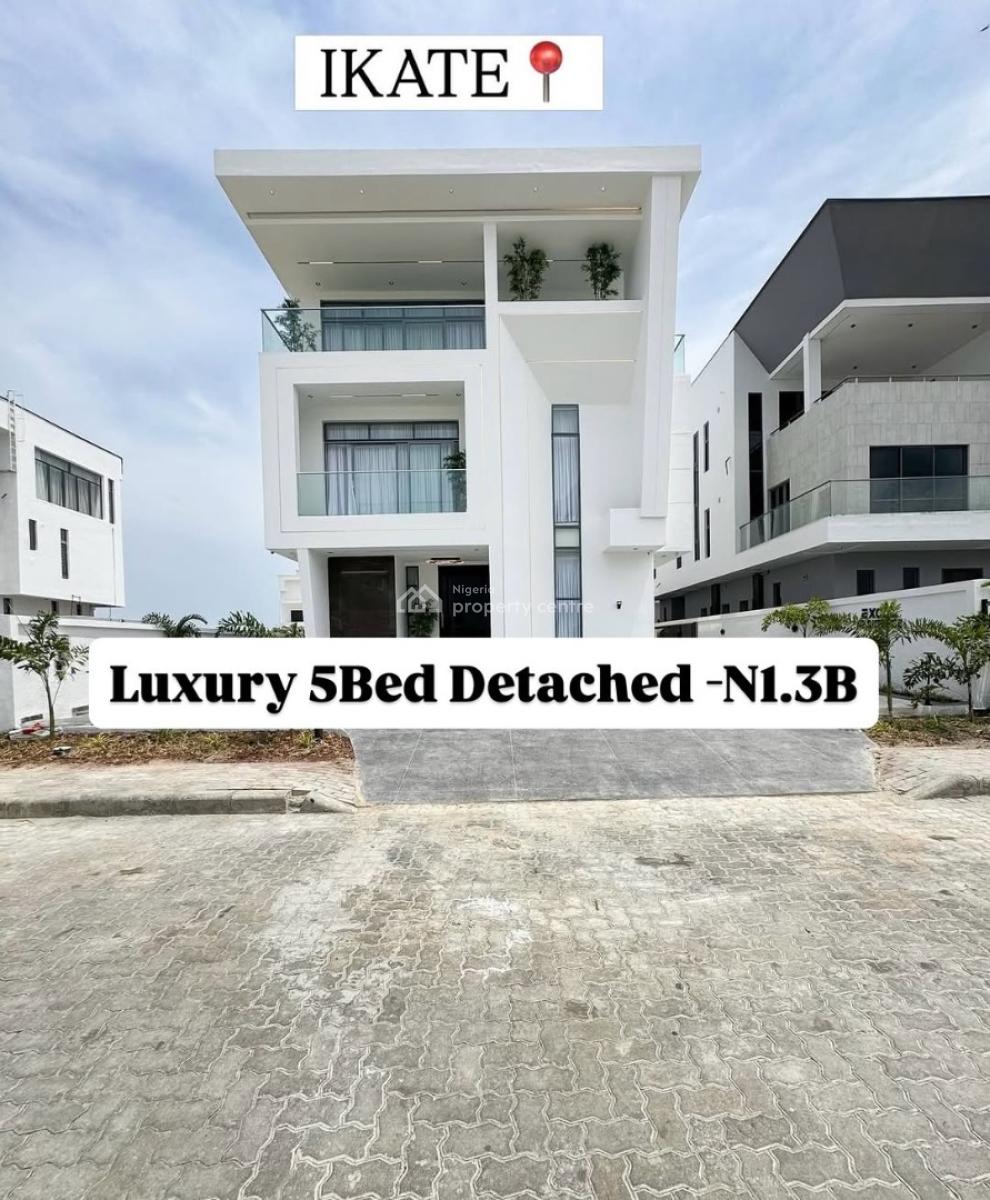 5 Bedroom Detached Duplex+ Bq, Ikate Lekki, Ikate, Lekki, Lagos, Detached Duplex for Sale
