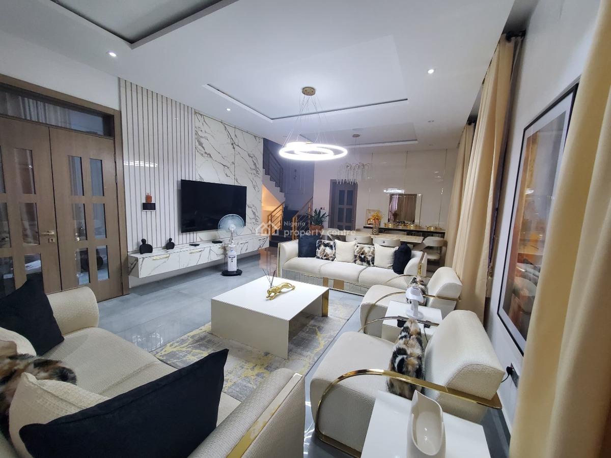 Beautifully Furnished Modern 5-bedroom Duplex, Ikate Elegushi, Lekki, Lagos, Semi-detached Duplex for Rent