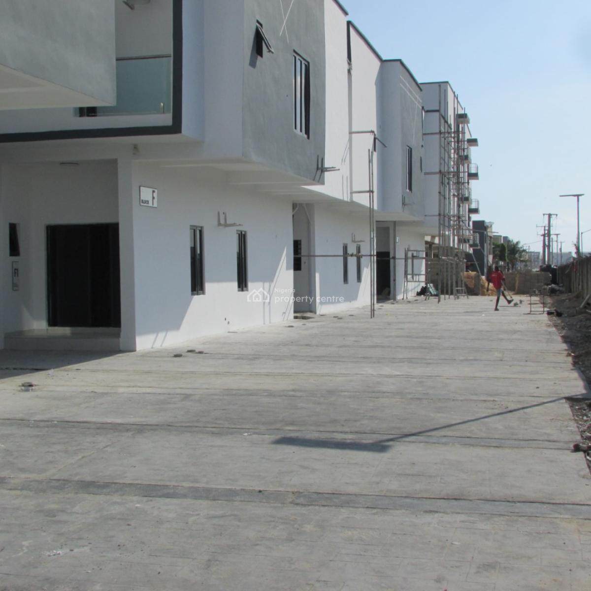 Luxury 4 Bedrooms + Bq Terraced House with Excellent Facility, Orchid,, Lafiaji, Lekki, Lagos, House for Rent
