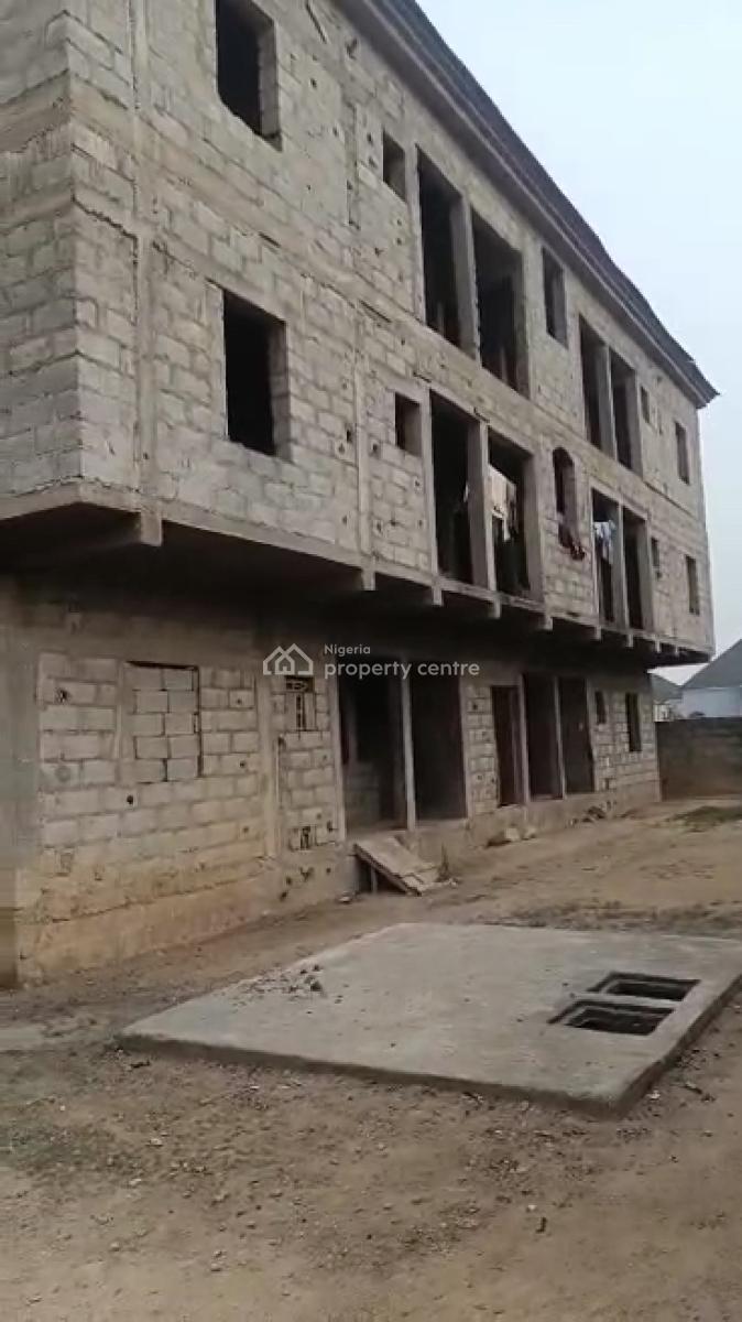 6 Units of 2 Bedroom Carcass Flats, Ebumit, Kubwa, Abuja, Block of Flats for Sale