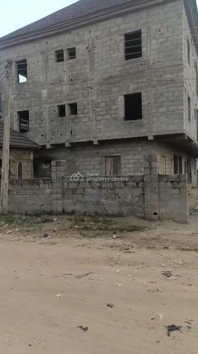 6 Units of 2 Bedroom Carcass Flats, Ebumit, Kubwa, Abuja, Block of Flats for Sale