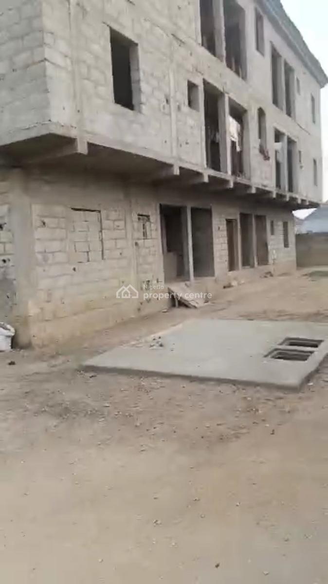 6 Units of 2 Bedroom Carcass Flats, Ebumit, Kubwa, Abuja, Block of Flats for Sale