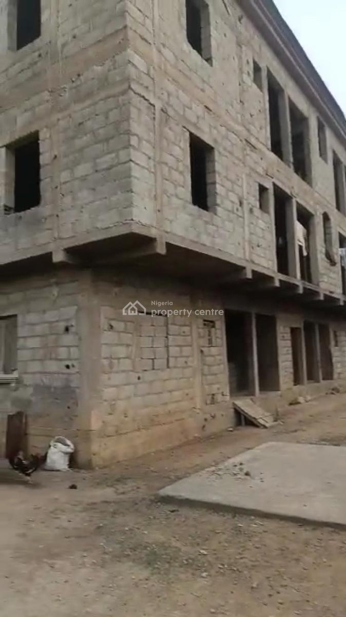 6 Units of 2 Bedroom Carcass Flats, Ebumit, Kubwa, Abuja, Block of Flats for Sale