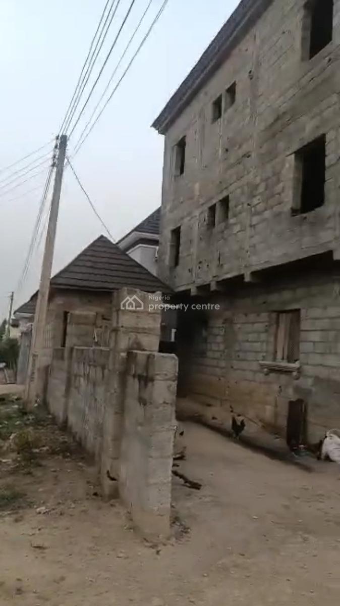 6 Units of 2 Bedroom Carcass Flats, Ebumit, Kubwa, Abuja, Block of Flats for Sale