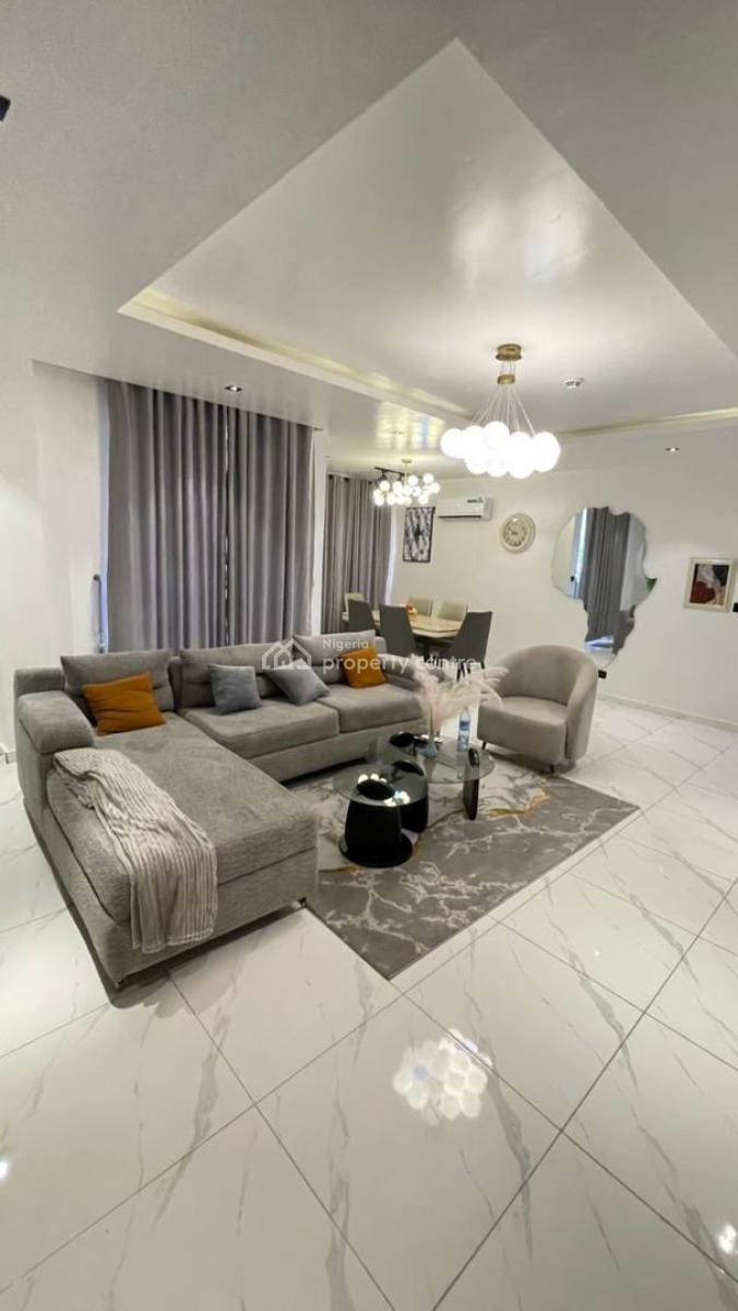 Well-finished and Fully Furnished 2-bedroom Apartment, Gated Estate in Lekki Right, Lekki, Lagos, Flat / Apartment for Rent