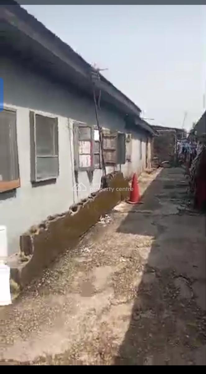 Bungalow Buildings on 4 Plots of Land   at Ekololu Bus, at Ekololu Bus Stop, Surulere, Lagos, Flat / Apartment for Sale