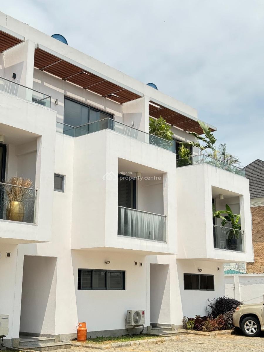 Well Finished 4-bedroom Terrace Duplex + Bq, Chevron, Lekki, Lagos, Terraced Duplex for Sale
