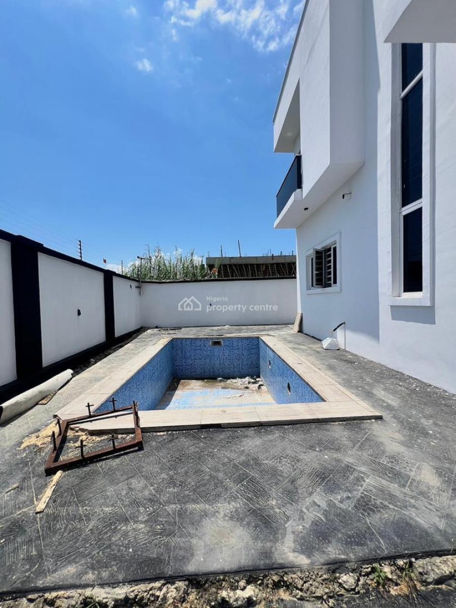 Luxury 5-bedroom Fully Detached House with Boys Quarters and Pool, Chevron Alternative Drive, Lekki, Lagos, Detached Duplex for Sale