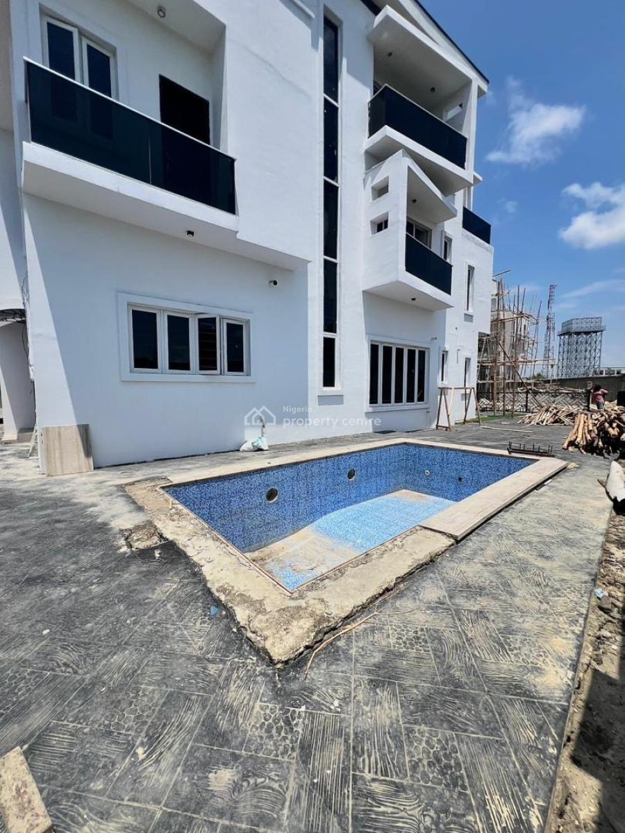 Luxury 5-bedroom Fully Detached House with Boys Quarters and Pool, Chevron Alternative Drive, Lekki, Lagos, Detached Duplex for Sale