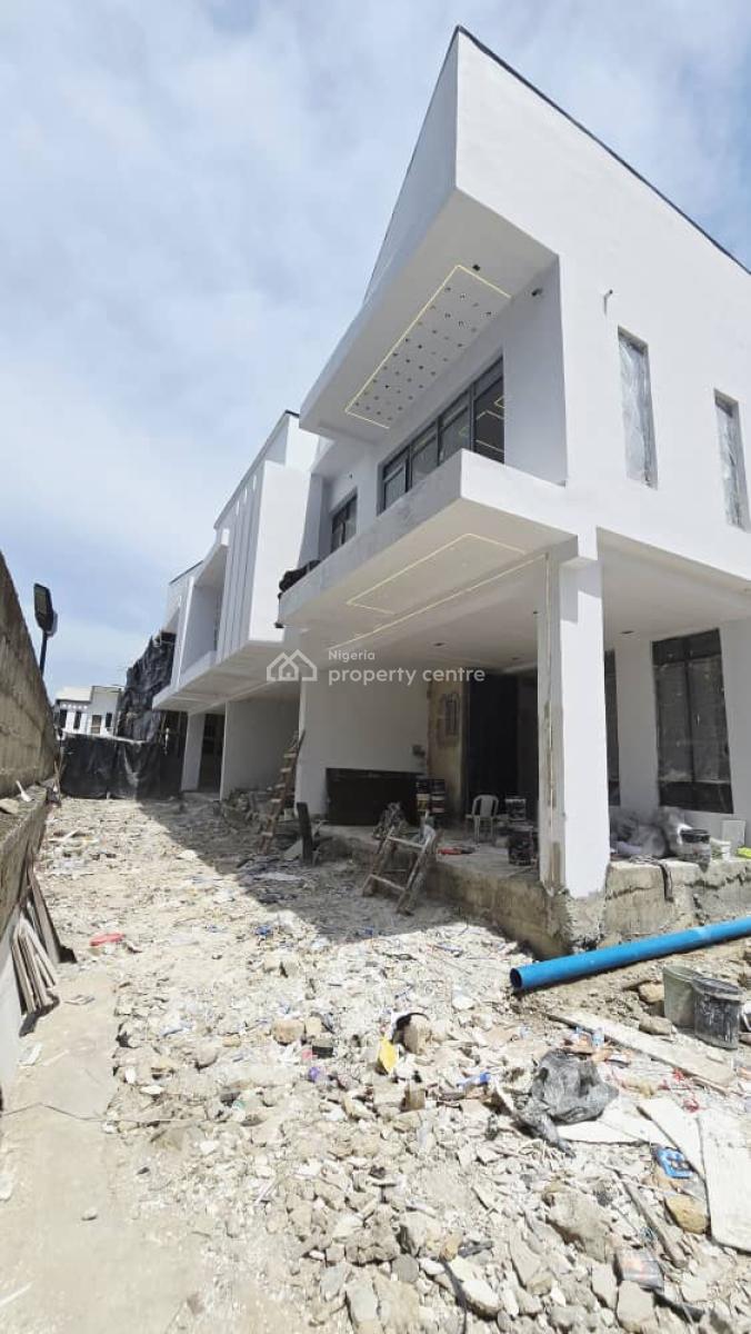 Luxury 3 Bedroom Terraces Duplex with a Room Bq, Oral Estate, Lekki, Lagos, Terraced Duplex for Sale