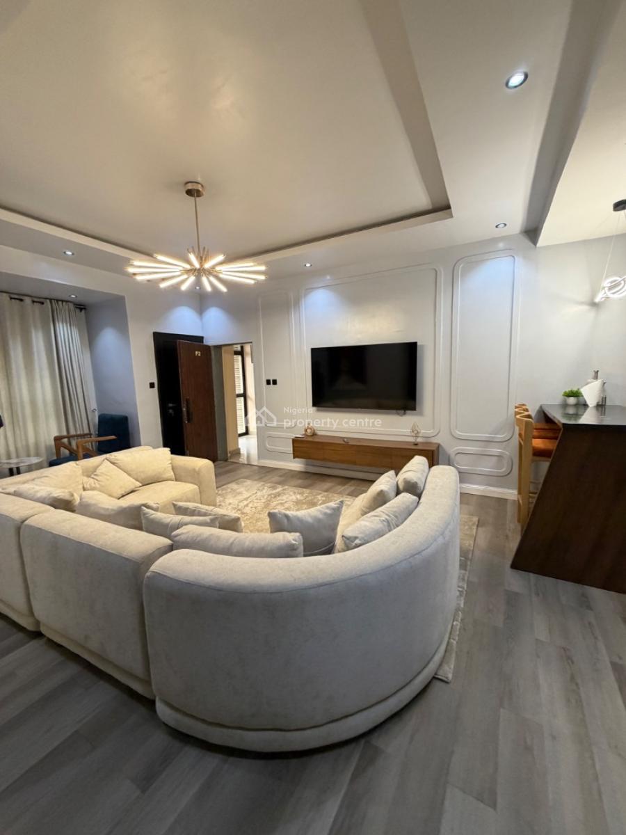 Luxury and Exquisitely Furnished Two Bedroom Apartment, Main Wuye, Tarred Road, Wuye, Abuja, Flat / Apartment for Rent