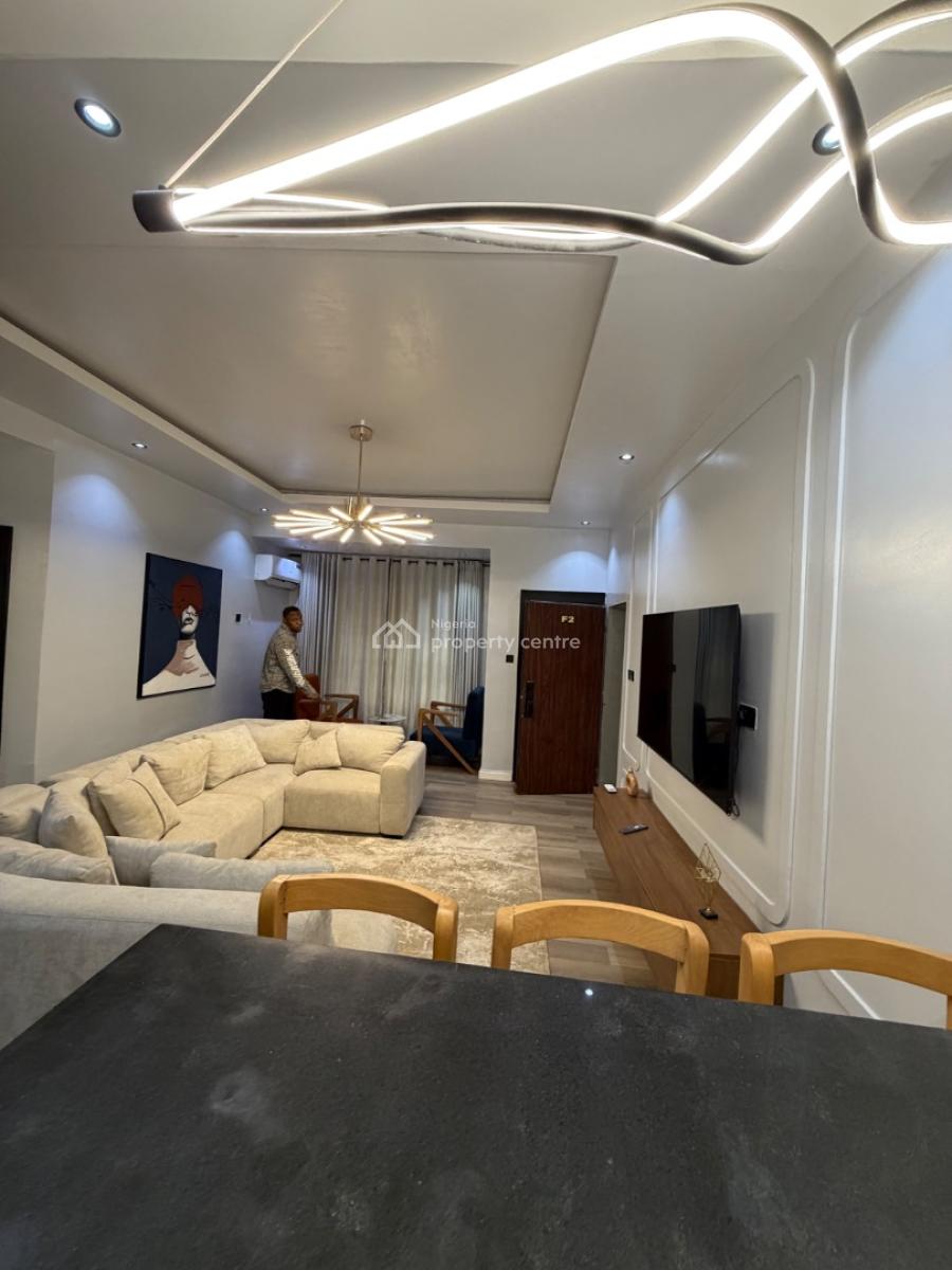 Luxury and Exquisitely Furnished Two Bedroom Apartment, Main Wuye, Tarred Road, Wuye, Abuja, Flat / Apartment for Rent