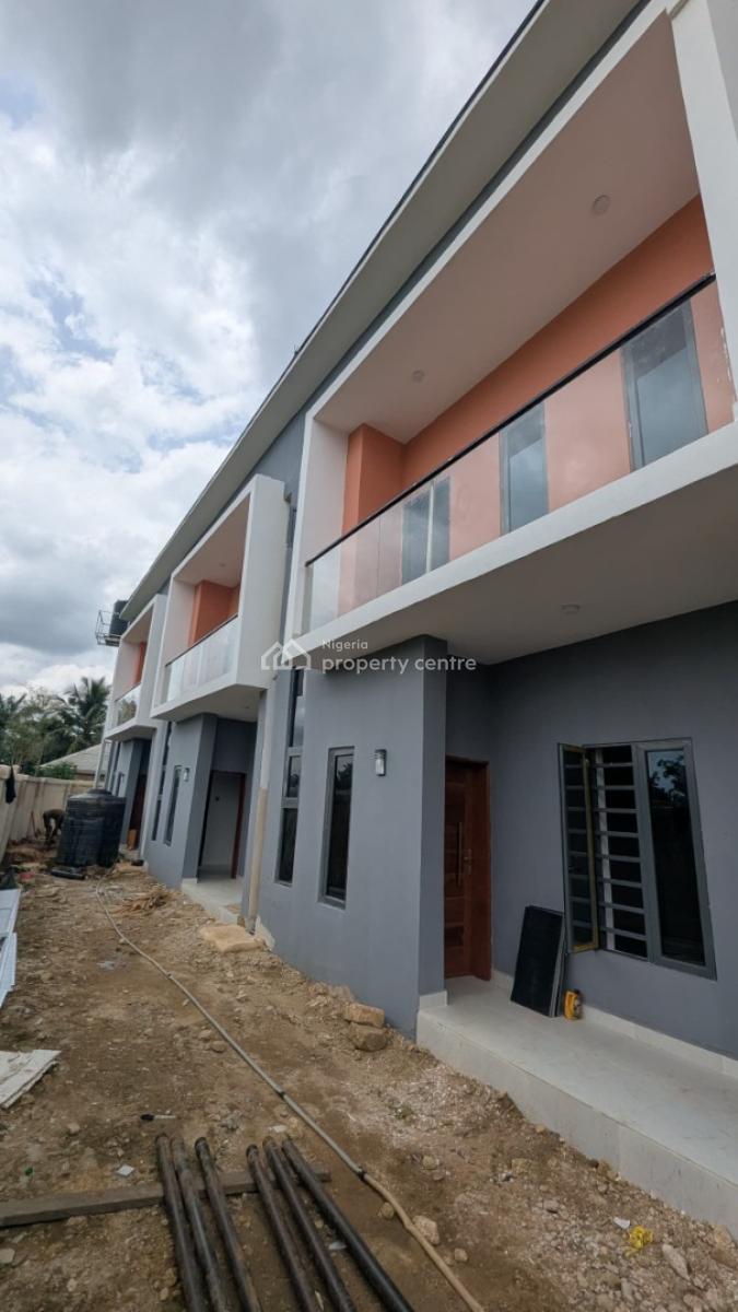 a Newly Built Two (2) Bedroom Terrace Duplex, Shelter Afrique Estate Extension, Uyo, Akwa Ibom, Terraced Duplex for Rent