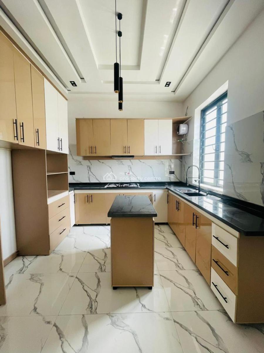 Luxury 5 Bedroom Fully Detached Duplex Smart Home in an  Estate  + Bq, Ajah, Lagos, Detached Duplex for Sale