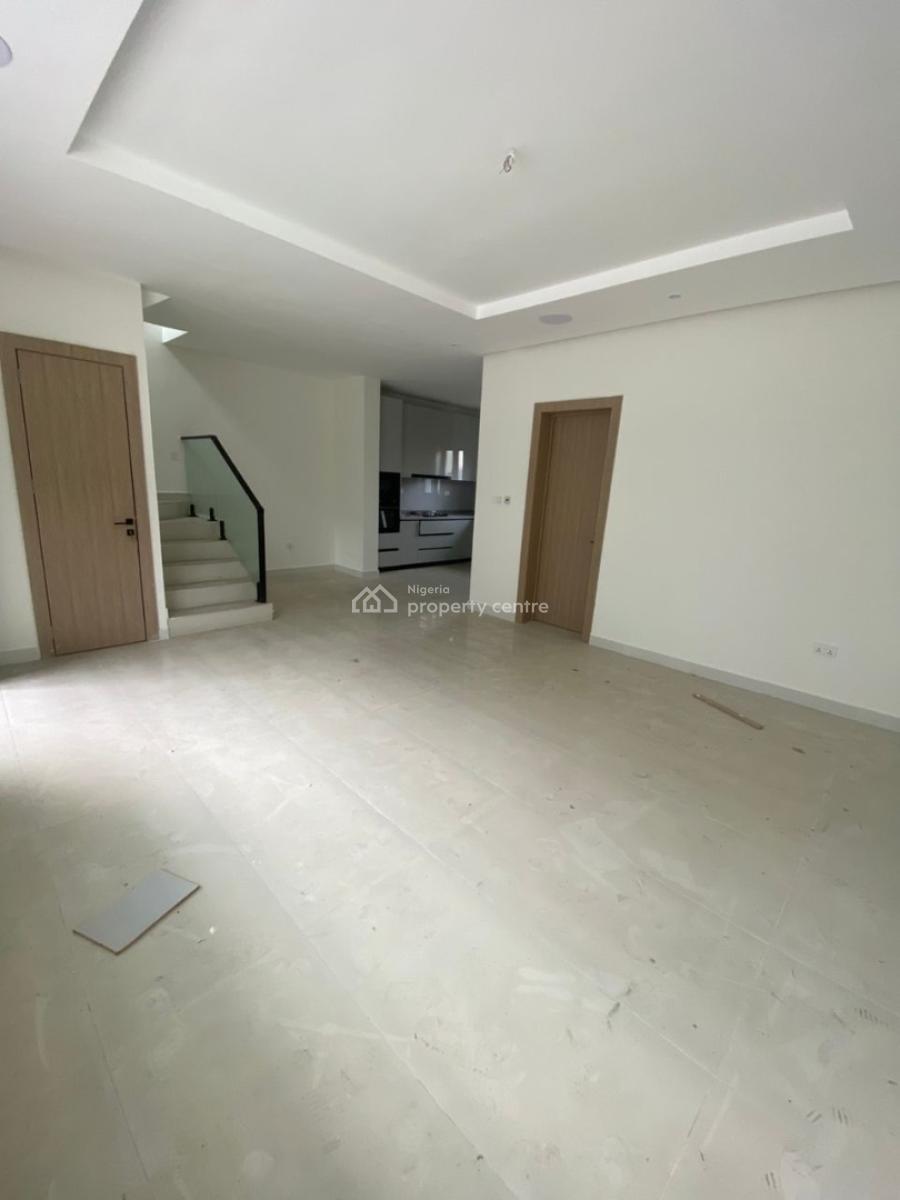 Brand New 4 Bedroom Terrace Duplex in a Mini Court, New Road Chevron, Lekki, Lagos, Terraced Duplex for Rent
