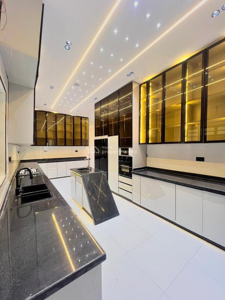 5 Bedroom Fully Detached House + Bq & Swimming Pool, 5 Bedroom Fully Detached House + Bq & Swimming Pool in Chevron, Lekki, Lagos, Detached Duplex for Sale