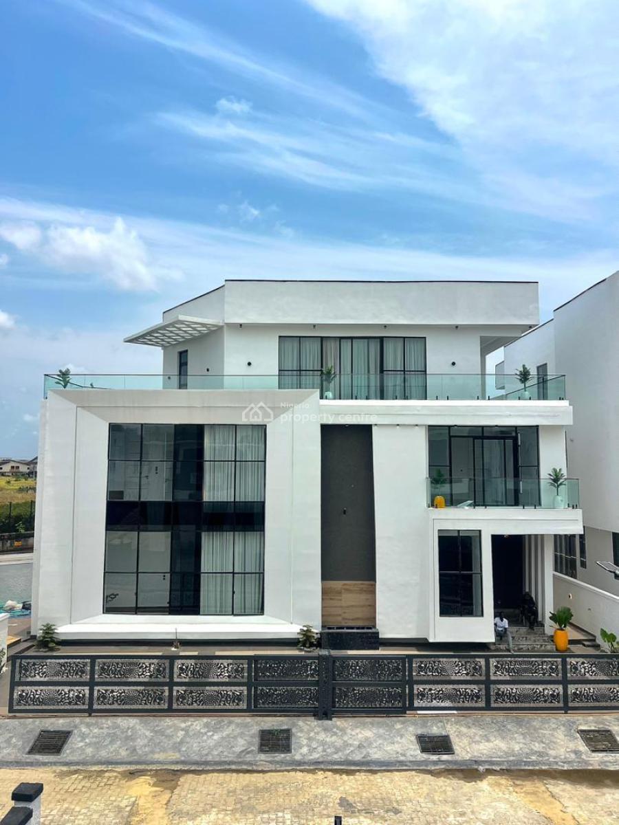 Luxury 5 Bedroom Fully Detached House + Bq, Gym, Swimming Pool, with Boys’ Quarters, Pool, Gym, Cinema, and Office Space in Chevron, Lekki, Lagos, Detached Duplex for Sale