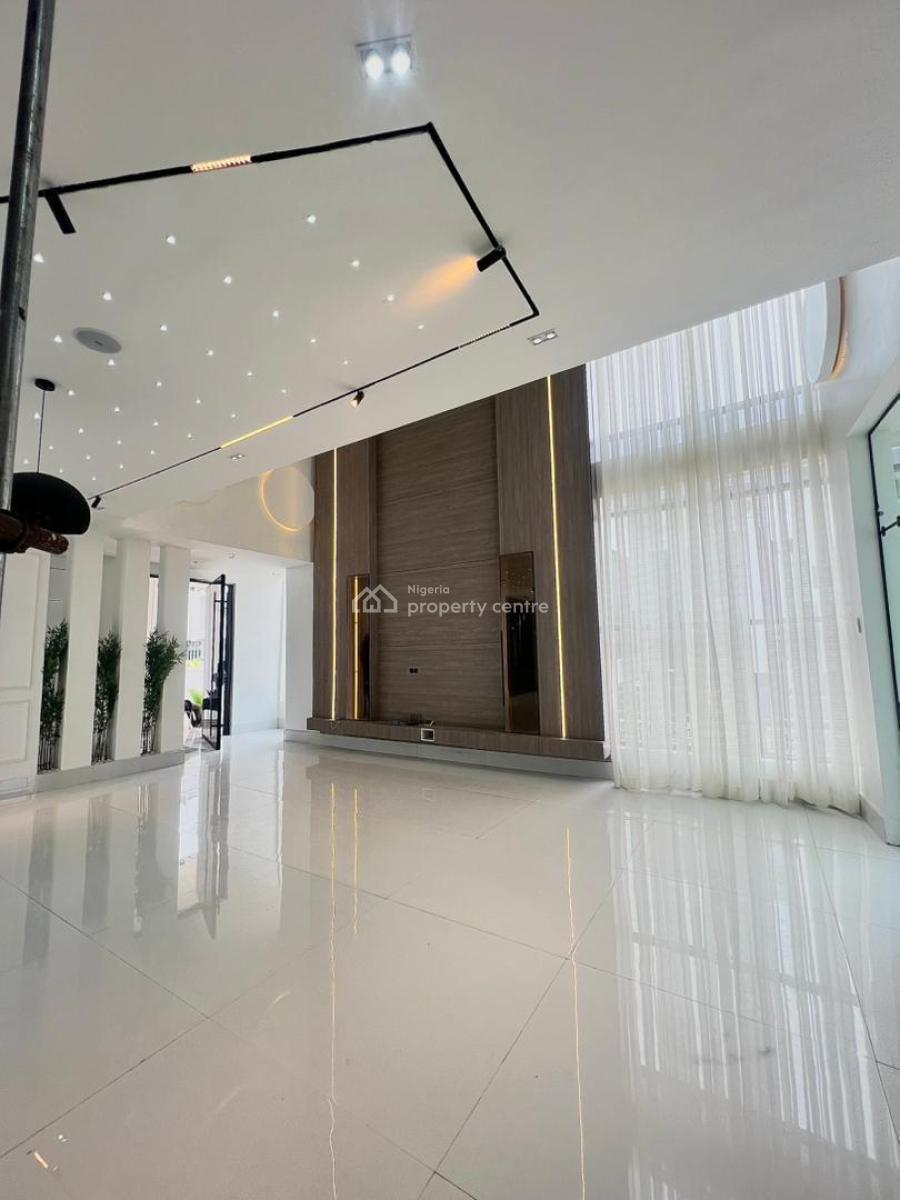 Luxury 5 Bedroom Fully Detached House + Bq, Gym, Swimming Pool, with Boys’ Quarters, Pool, Gym, Cinema, and Office Space in Chevron, Lekki, Lagos, Detached Duplex for Sale