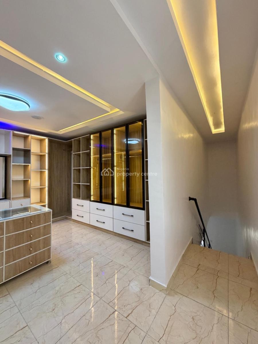 Well Crafted 5 Bedroom Duplex with Bq and Pool, Chevron, Lekki, Lagos, Detached Duplex for Sale