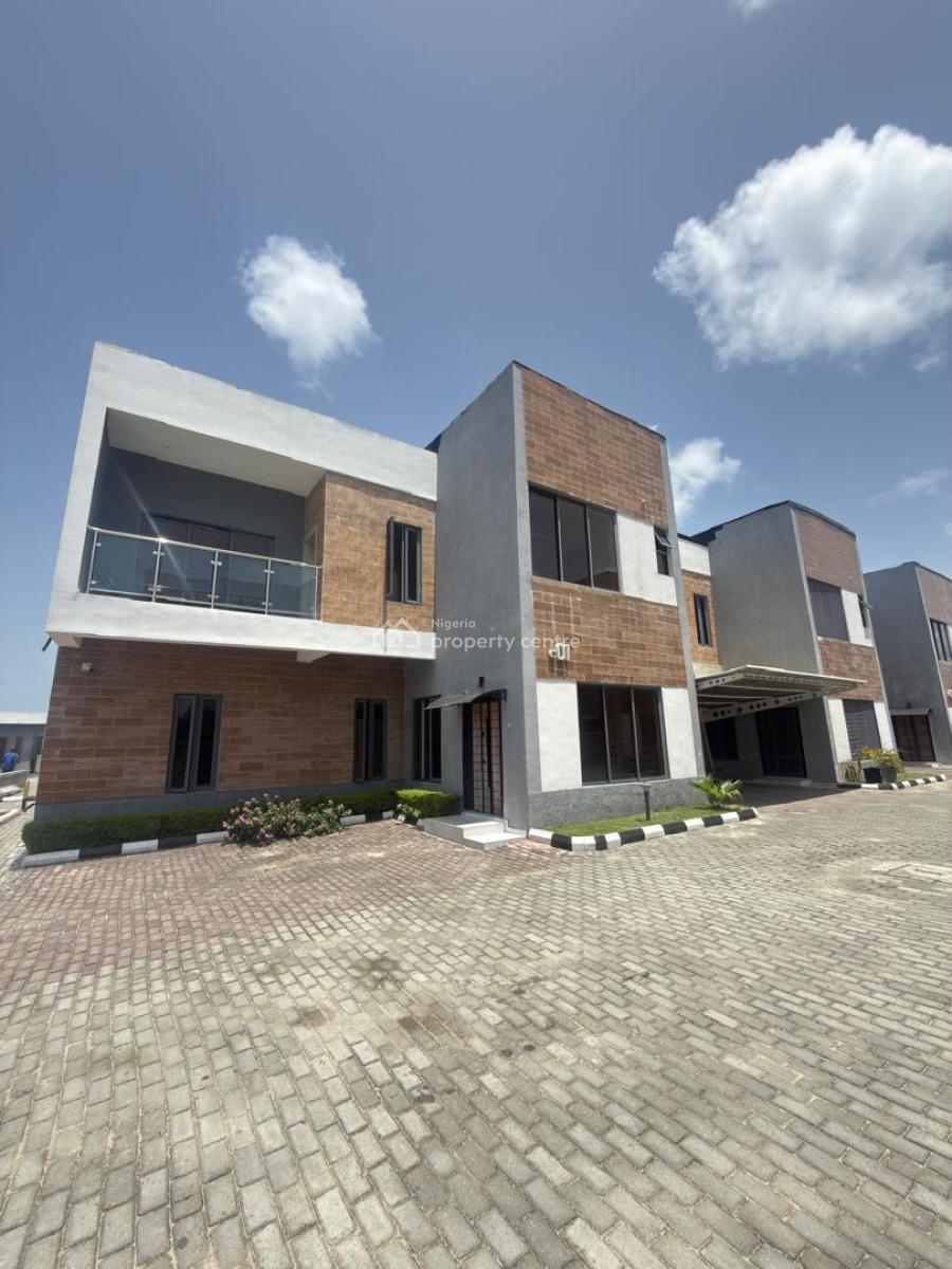 4 Bedroom Terrace Duplex No Bq, Sangotedo, Ajah, Lagos, Terraced Duplex for Sale