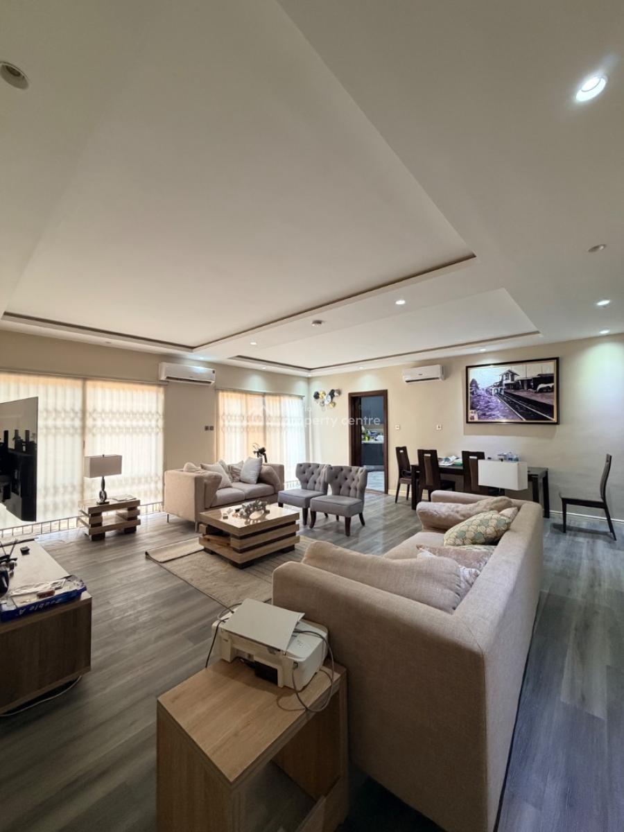 Premium Furnished 3 Bedroom Apartment + Bq, Pinnock Beach Estate, Phase 3, Osapa, Lekki, Lagos, Flat / Apartment for Sale