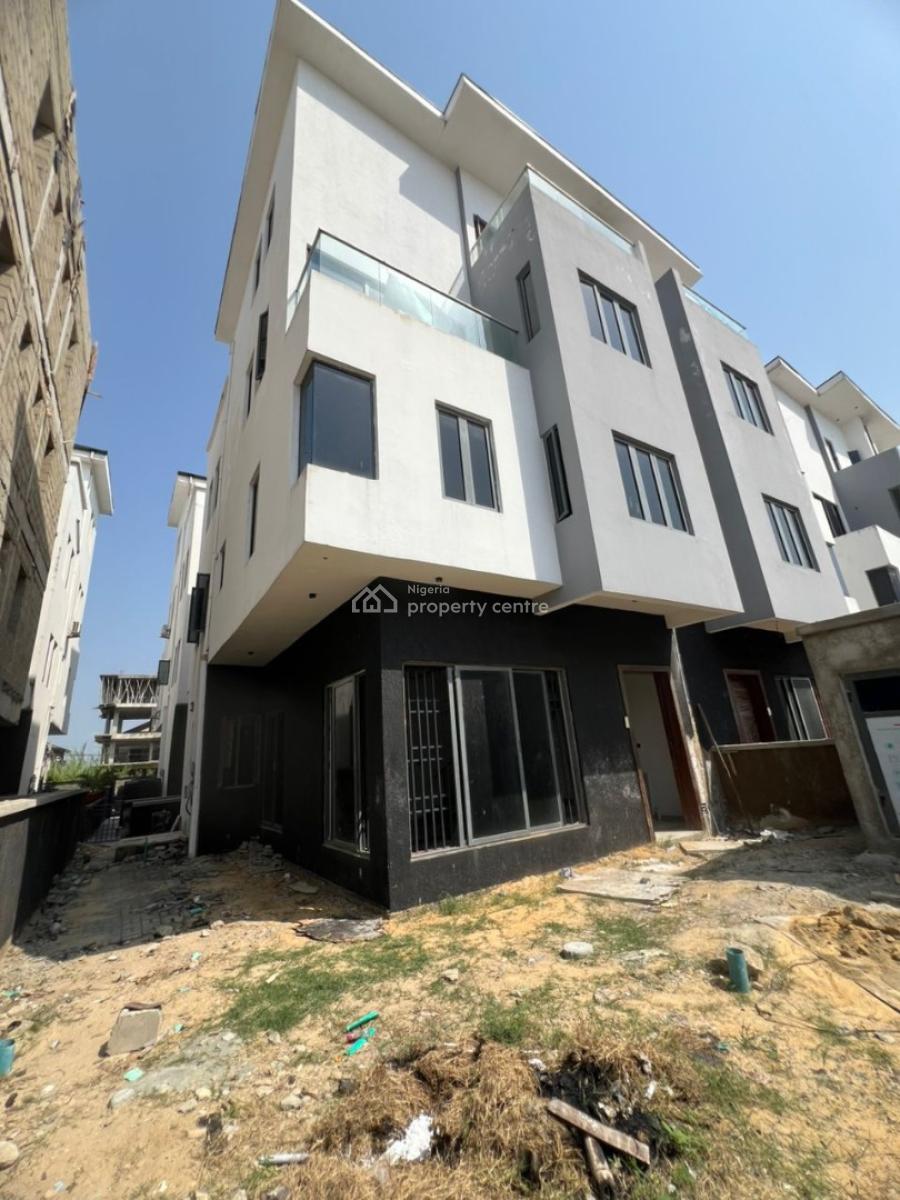 Brand New 4 Bedroom Fully Detached Duplex with a Bq, Salem, Ikate, Lekki, Lagos, Detached Duplex for Rent