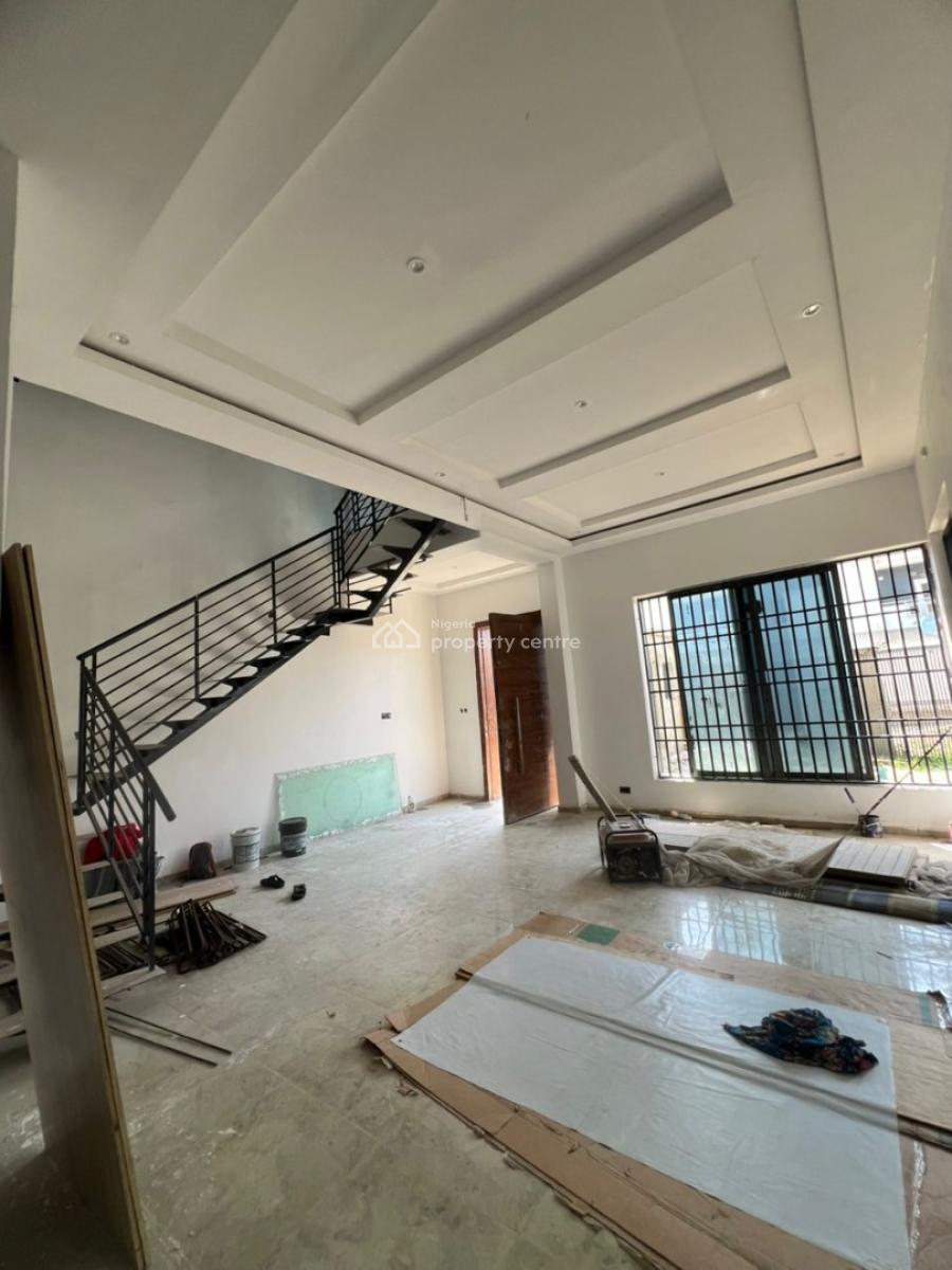 Brand New 4 Bedroom Fully Detached Duplex with a Bq, Salem, Ikate, Lekki, Lagos, Detached Duplex for Rent