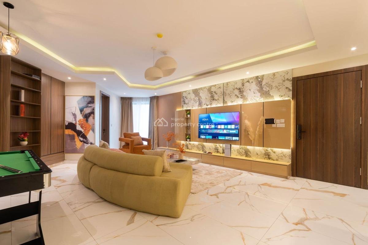 Well Furnished 2 Bedroom Serviced Apartment with Pool, Lekki Phase 1, Lekki Phase 1, Lekki, Lagos, Flat / Apartment for Rent