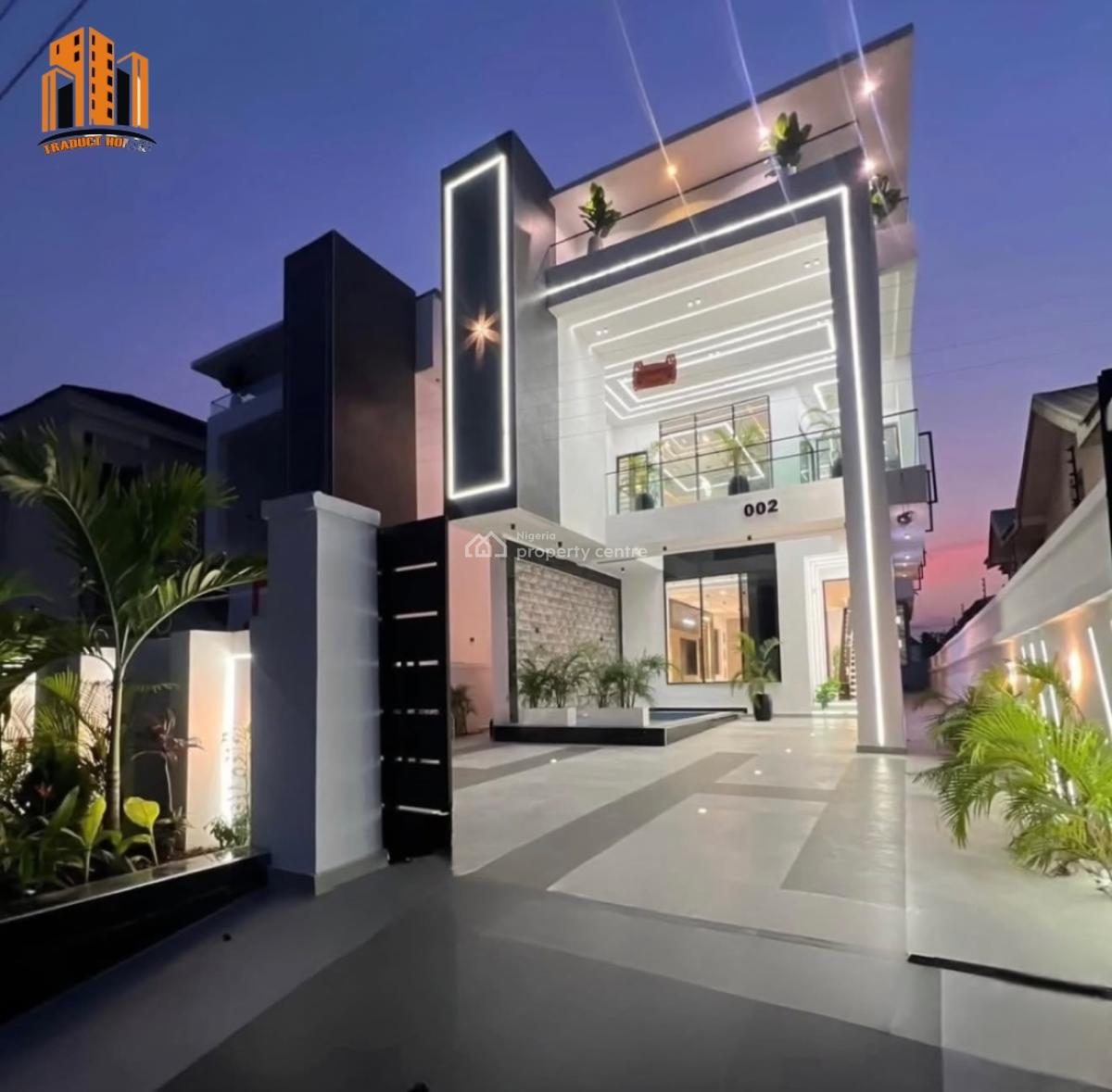 5 Bedroom Fully Detached Duplex, Ikota, Lekki, Lagos, Detached Duplex for Sale