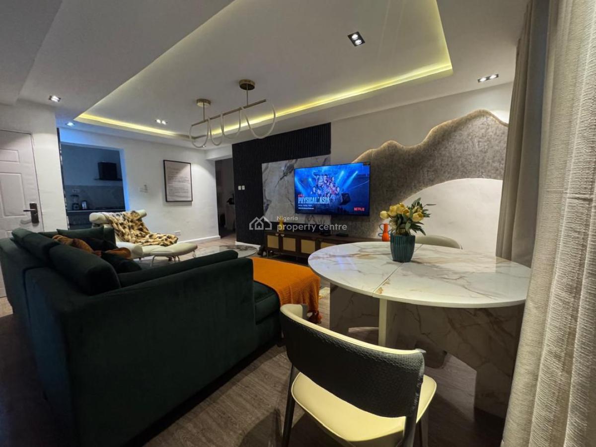 Fully Furnished and Serviced One Bedroom Apartment* {with 24hrs Light}, Lekki Phase 1, Lekki, Lagos, Mini Flat (room and Parlour) for Rent