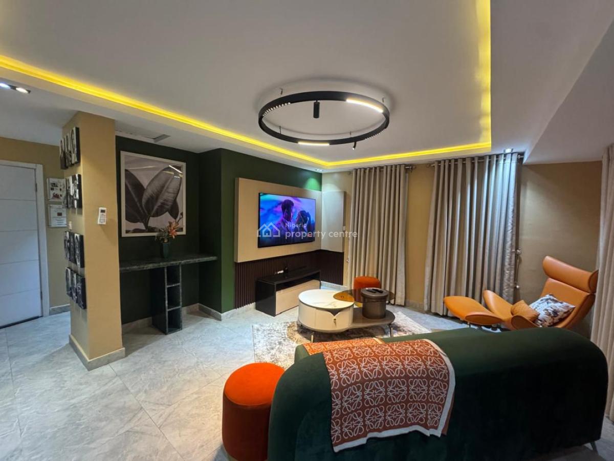 Fully Furnished and Serviced One Bedroom Apartment* {with 24hrs Light}, Lekki Phase 1, Lekki, Lagos, Mini Flat (room and Parlour) for Rent