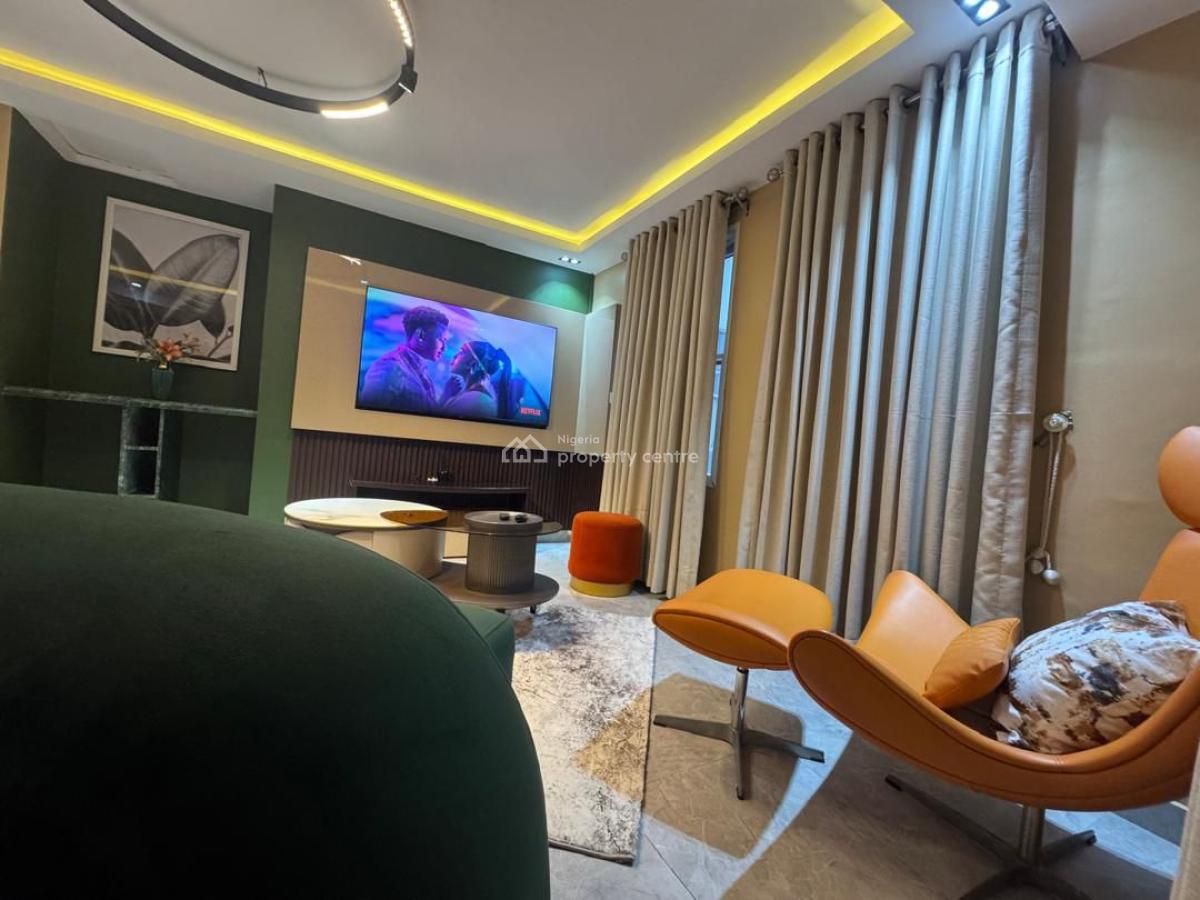 Fully Furnished and Serviced One Bedroom Apartment* {with 24hrs Light}, Lekki Phase 1, Lekki, Lagos, Mini Flat (room and Parlour) for Rent