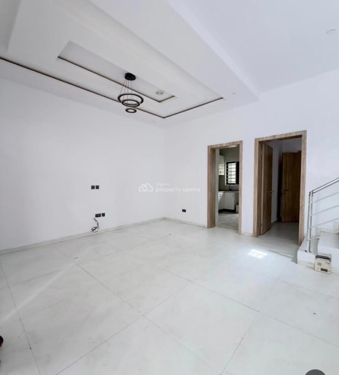 Spacious 4bedroom Terrace Duplex with Fitted Kitchen,, Ikota, Lekki, Lagos, Terraced Duplex for Rent