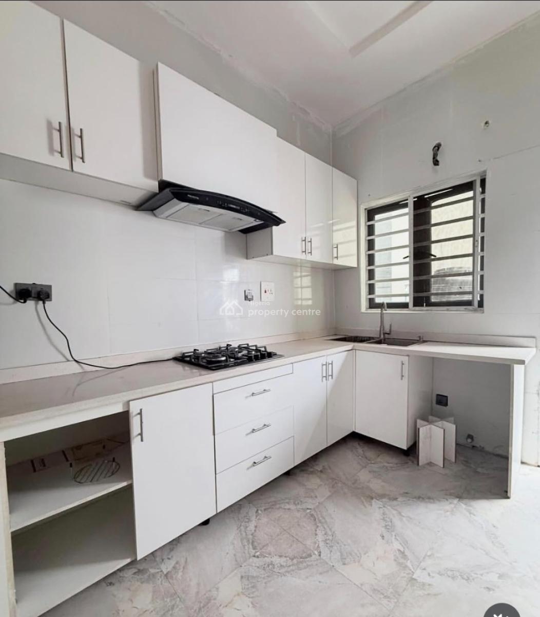 Spacious 4bedroom Terrace Duplex with Fitted Kitchen,, Ikota, Lekki, Lagos, Terraced Duplex for Rent