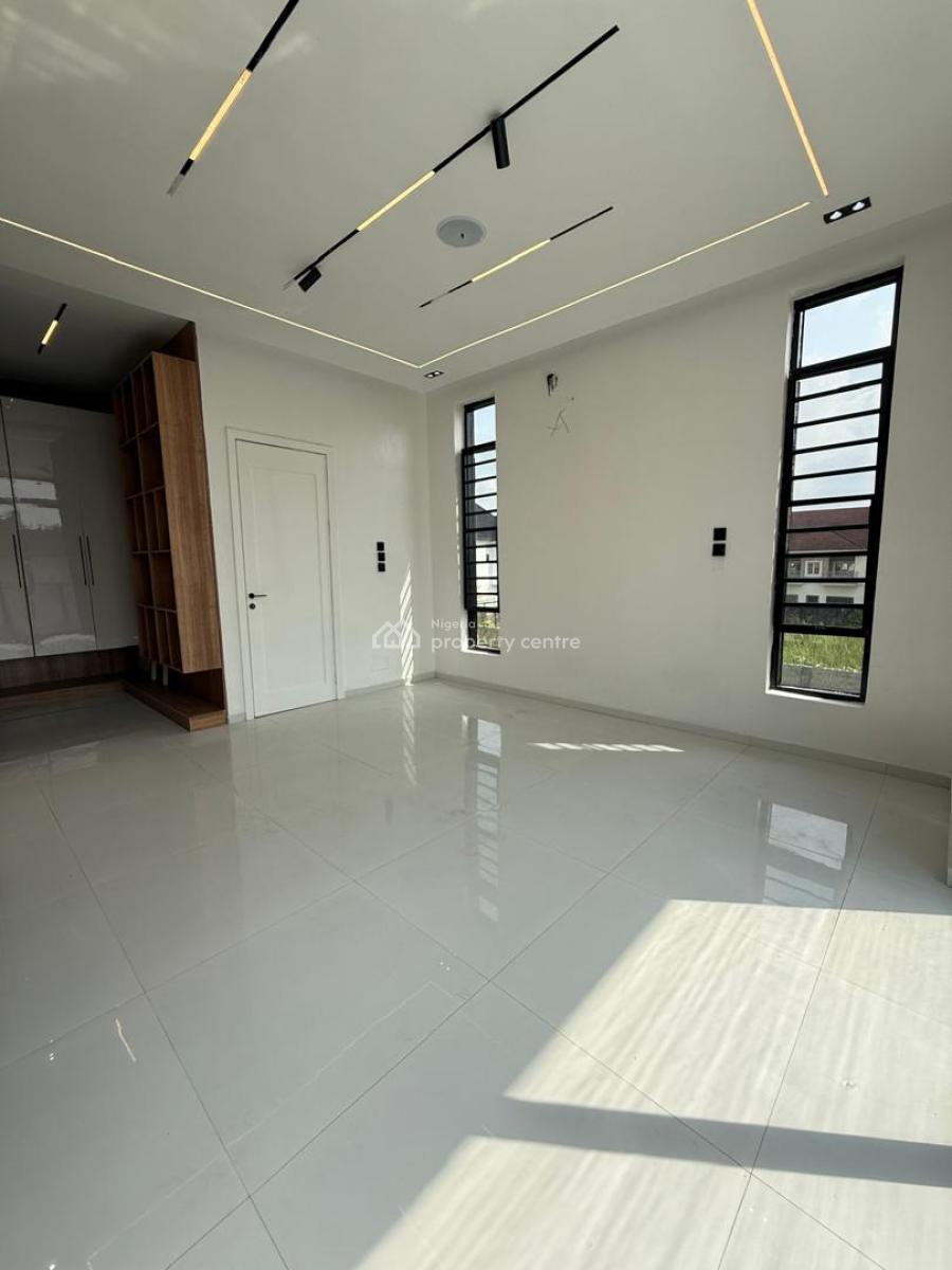 Brand New 5 Bedroom Fully Detached Smart Google Alexa Duplex with Swim, Peninsula Garden, Ajah, Lagos, Detached Duplex for Sale