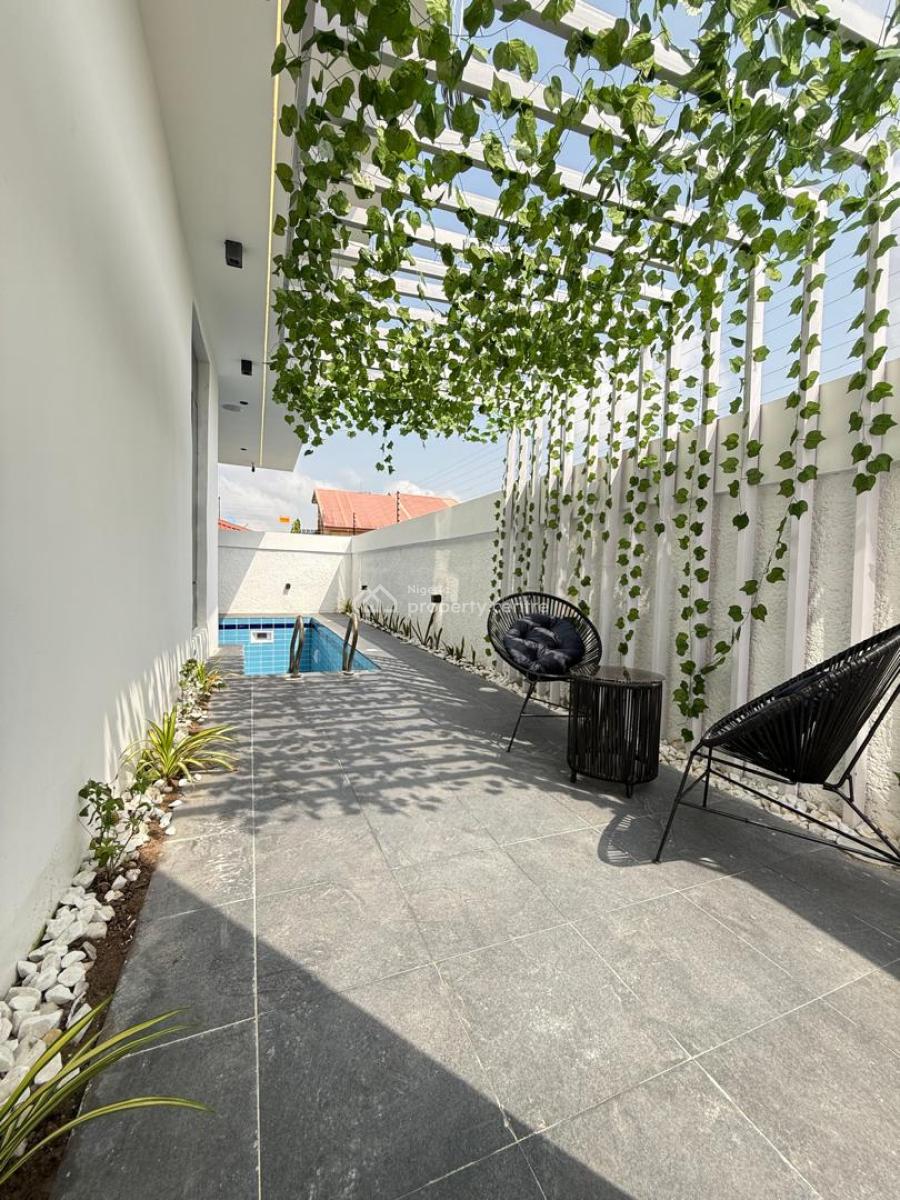 Brand New 5 Bedroom Fully Detached Smart Google Alexa Duplex with Swim, Peninsula Garden, Ajah, Lagos, Detached Duplex for Sale