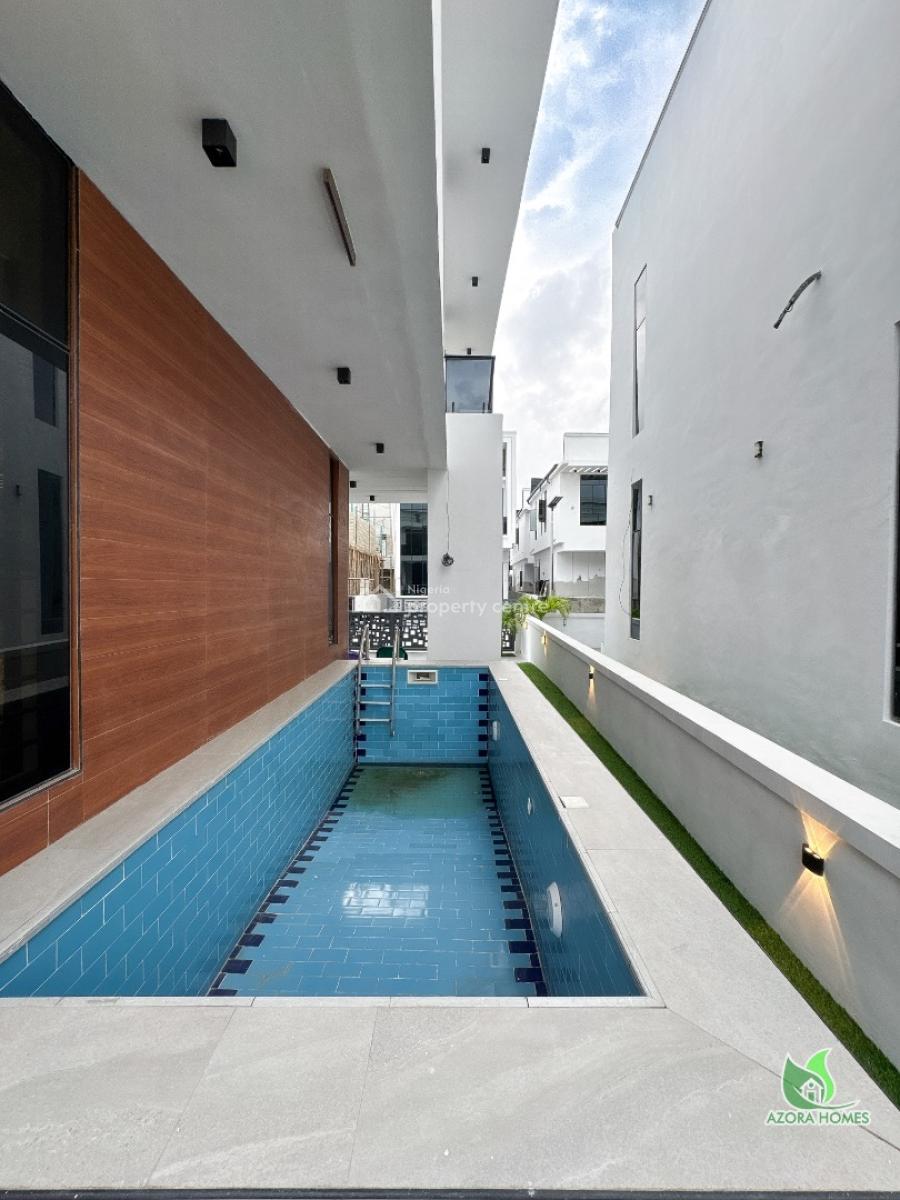 5 Bedroom Detached Duplex with Pool, Lcc Way, 2nd Toll Gate,, Lekki, Lagos, Detached Duplex for Sale