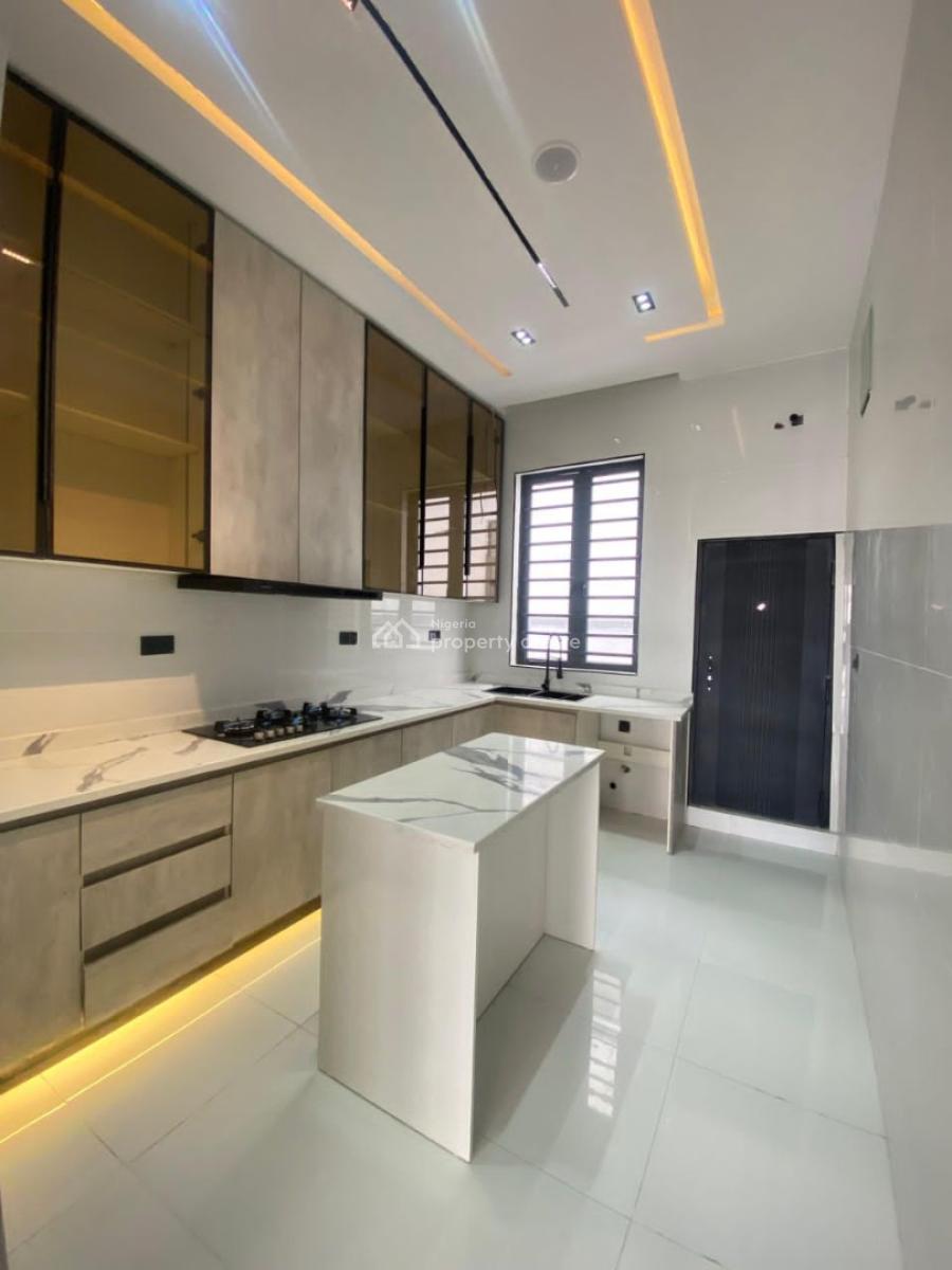 Exclusive 4 Bedroom Semi Detached Duplex with Bq in a Secure Estate, Ikota, Lekki, Lagos, Semi-detached Duplex for Sale