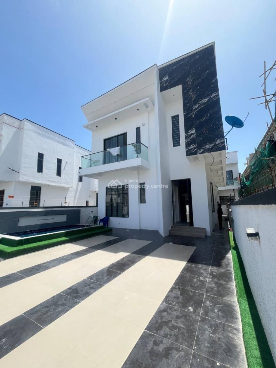 4 Bedroom Detached House with Bq, Ikota, Lekki, Lagos, Detached Duplex for Sale
