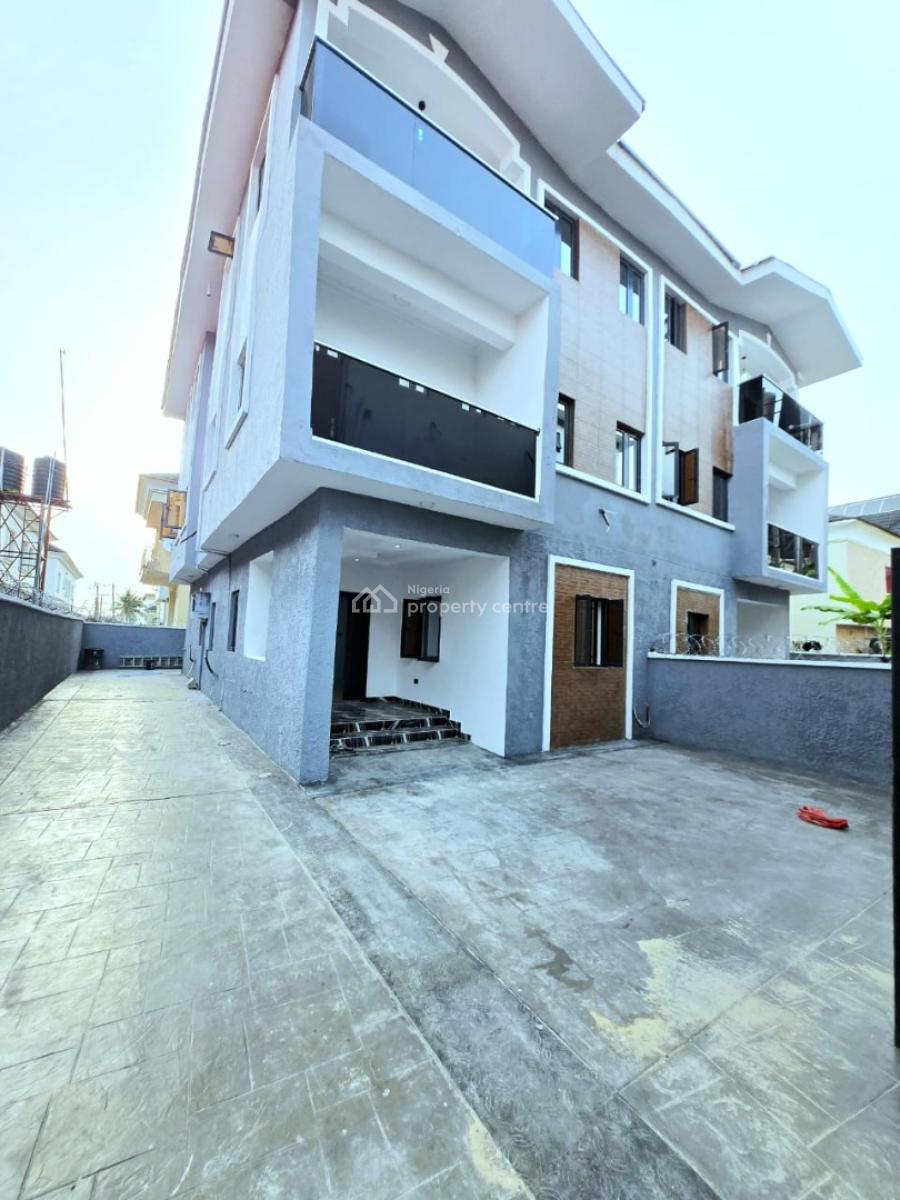 Brand New 4-bedroom Semi Detached Duplex, Chevron, Lekki, Lagos, Semi-detached Duplex for Rent