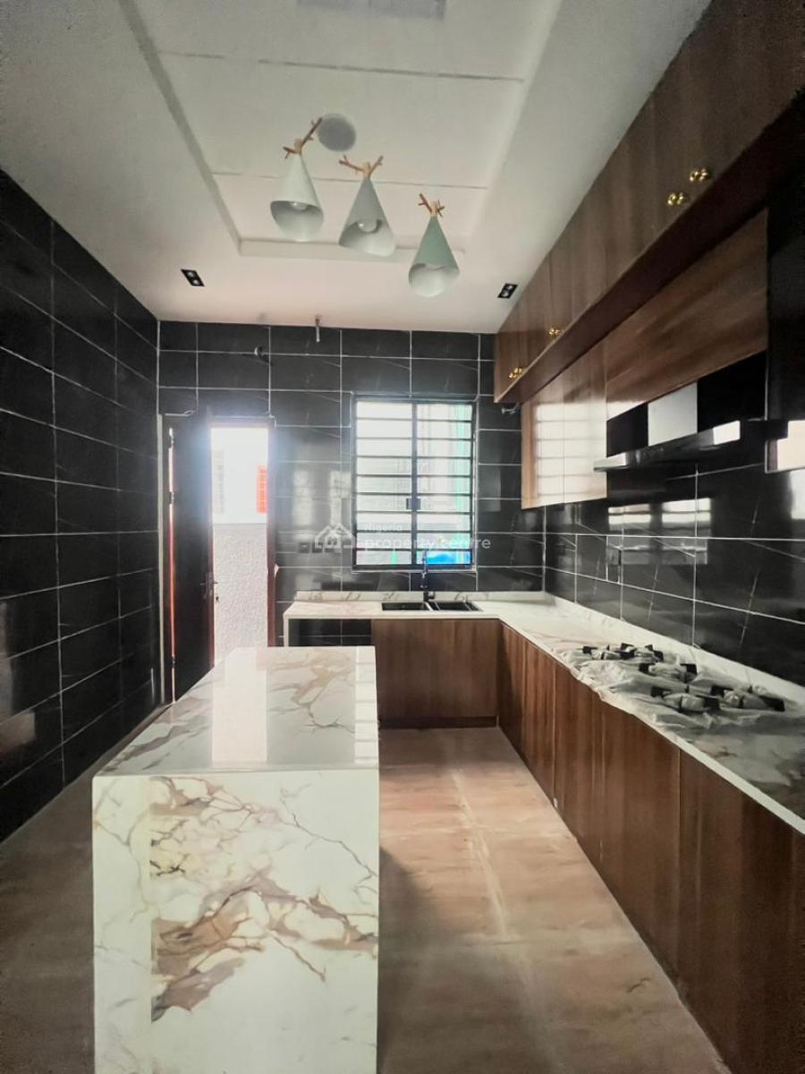 4-bedroom Semi-detached House with Bq (back Unit) - Ikota Gra, Located in The Secure and Serene Ikota Gra, Ikota, Lekki, Lagos, Semi-detached Duplex for Sale